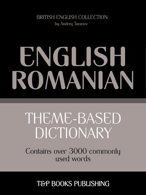 cover image of Theme-Based Dictionary